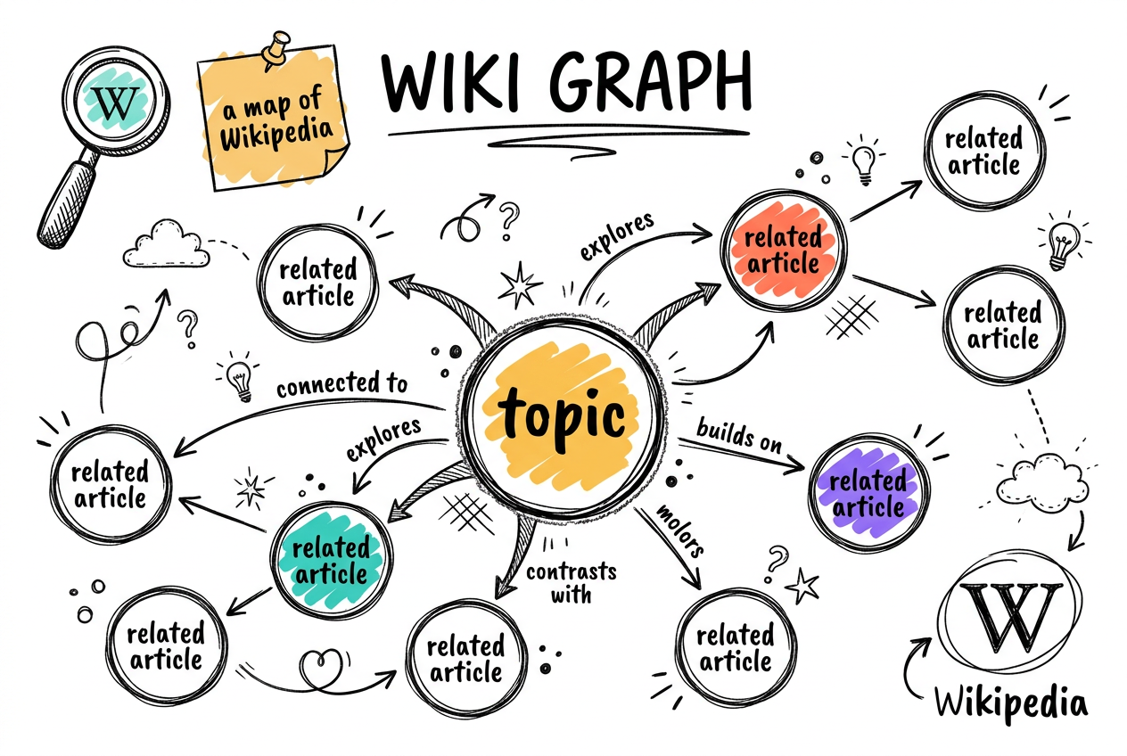 A graph view for Wikipedia