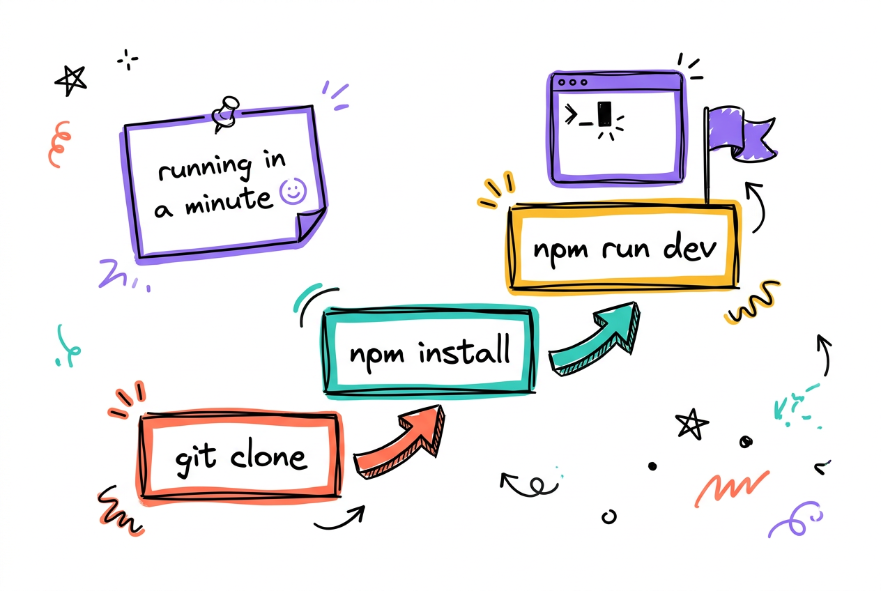 Clone, install, and explore locally